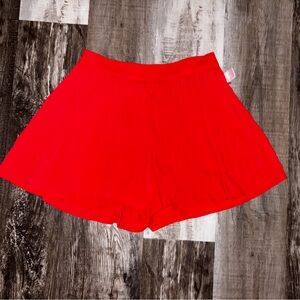 Women's Red Shorts